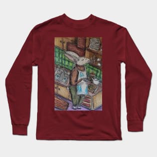 Silly Rabbit. Dishes are for kids. Long Sleeve T-Shirt